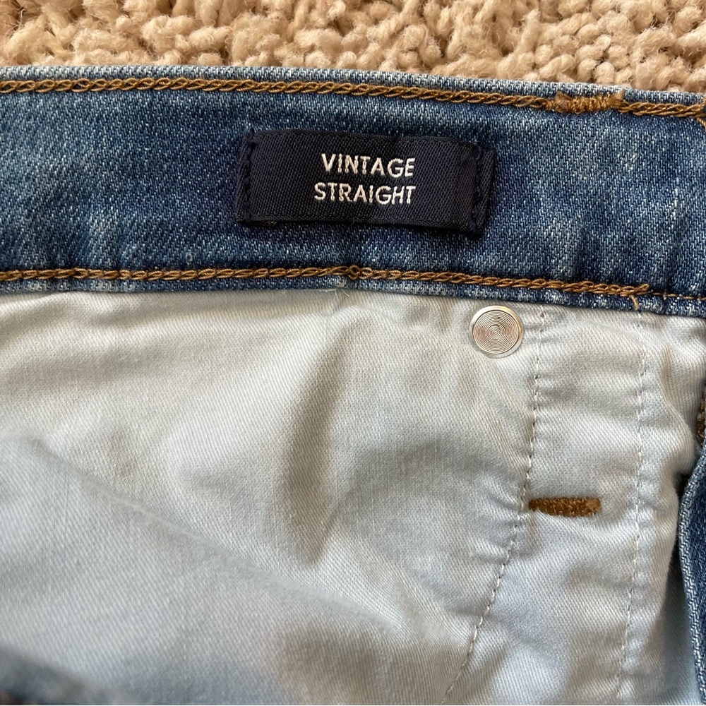 J Crew Vintage Straight Eco Jean in Medium Wash Size 29 - Picture 14 of 16